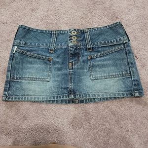 SOLD.    Vintage Hollister Micro Mini Skirt